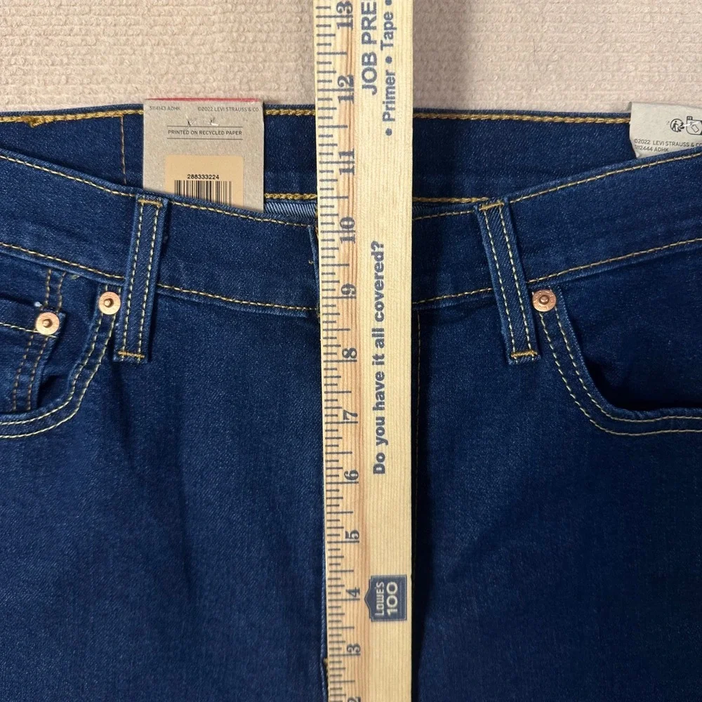 Levi's 512 Jeans NWT Mens 32x29 Slim Taper Dark Wash Stretch Denim (Tag 32x30)